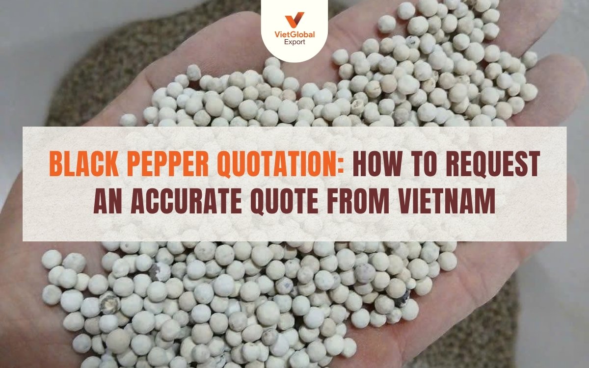 Black pepper quotation