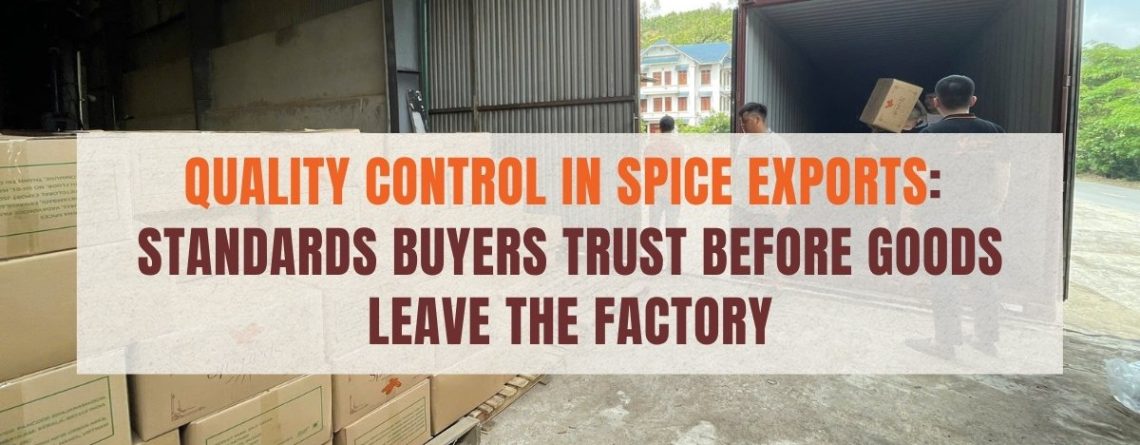 spice export quality control