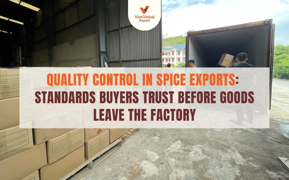 spice export quality control